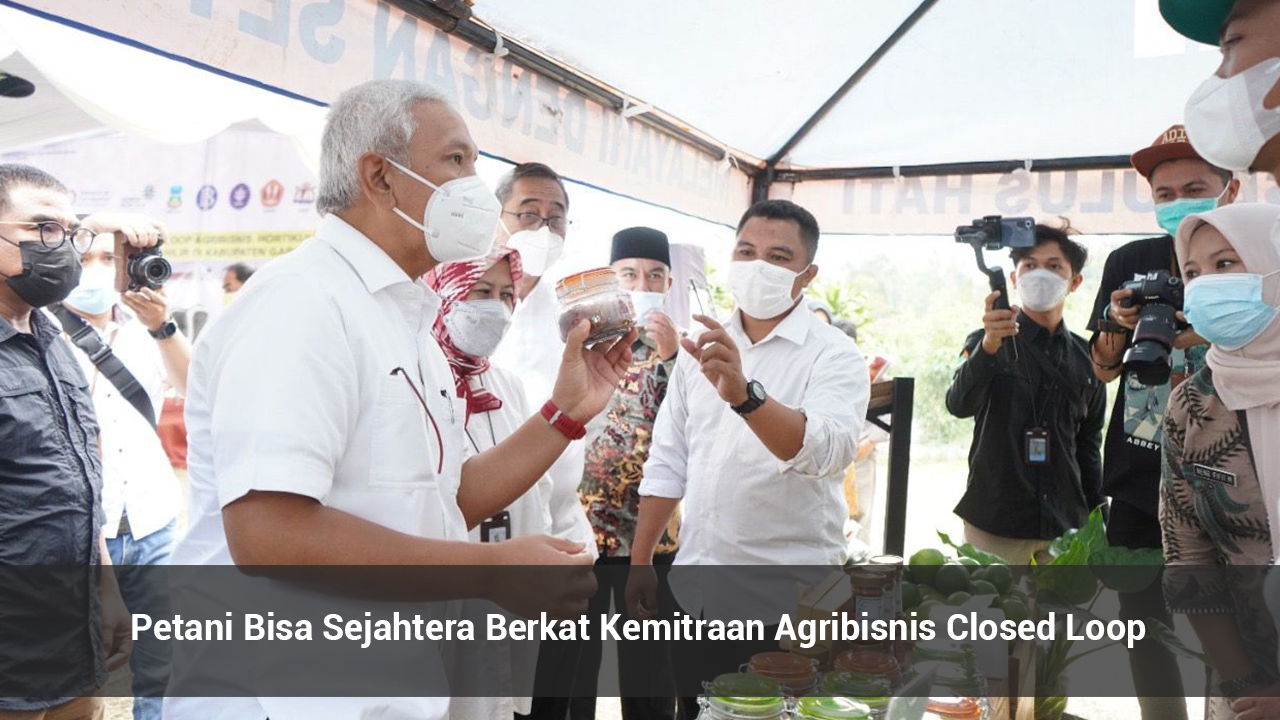 Petani Bisa Sejahtera Berkat Kemitraan Agribisnis Closed Loop - foto: jabarekspres.com - pagarbisnis.com
